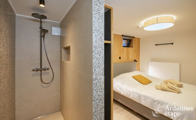 Charmantes Ferienhaus in Bi�vre-Cornimont f�r 6 Personen mit Whirlpool und Infrarotkabine