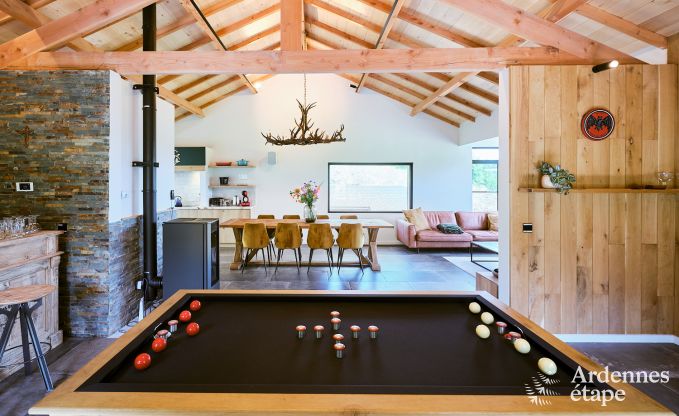 Charmantes Ferienhaus in Bi�vre-Cornimont f�r 6 Personen mit Whirlpool und Infrarotkabine