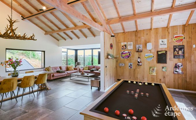 Charmantes Ferienhaus in Bi�vre-Cornimont f�r 6 Personen mit Whirlpool und Infrarotkabine