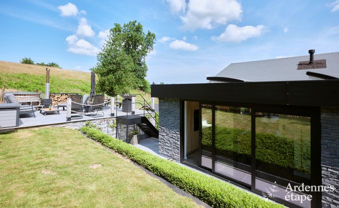 Charmantes Ferienhaus in Bi�vre-Cornimont f�r 6 Personen mit Whirlpool und Infrarotkabine