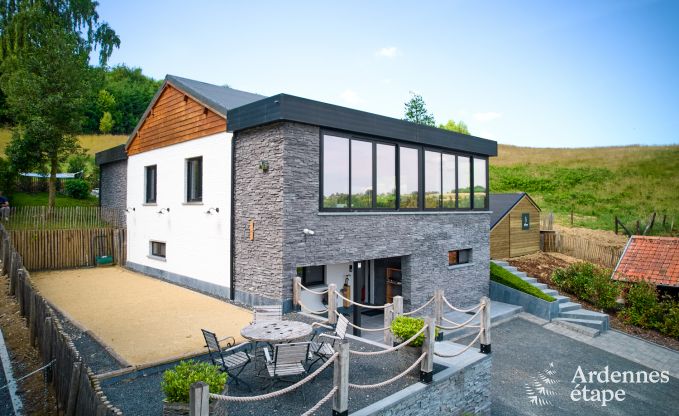 Charmantes Ferienhaus in Bi�vre-Cornimont f�r 6 Personen mit Whirlpool und Infrarotkabine