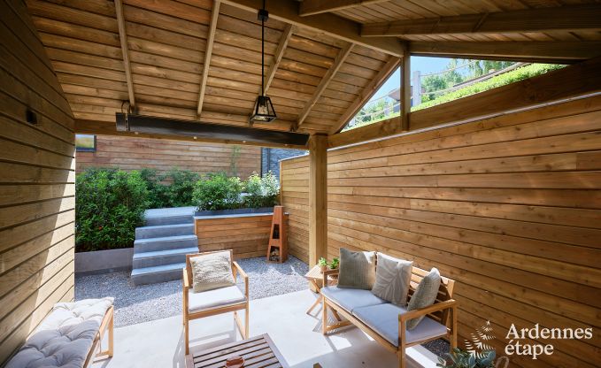 Charmantes Ferienhaus in Bi�vre-Cornimont f�r 6 Personen mit Whirlpool und Infrarotkabine