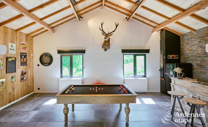 Charmantes Ferienhaus in Bi�vre-Cornimont f�r 6 Personen mit Whirlpool und Infrarotkabine