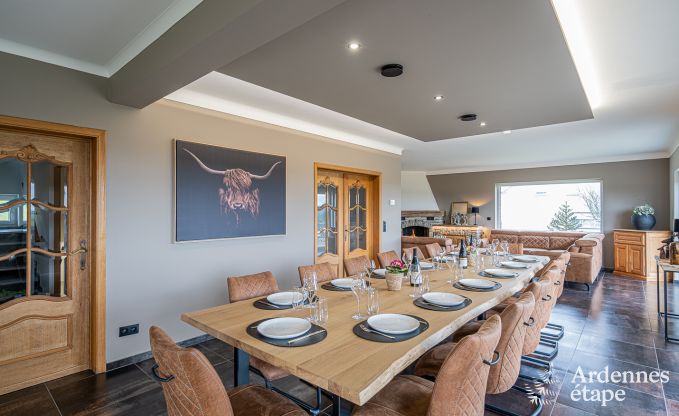 Luxusvilla Bouillon 14 Pers. Ardennen Schwimmbad Wellness Behinderten gerecht