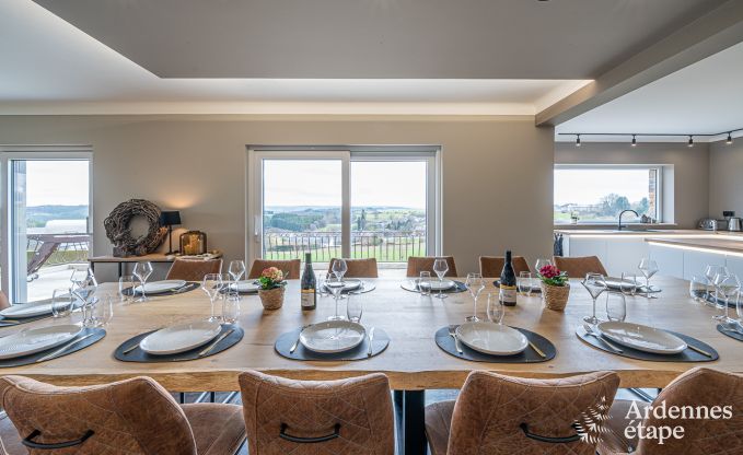 Luxusvilla Bouillon 14 Pers. Ardennen Schwimmbad Wellness Behinderten gerecht