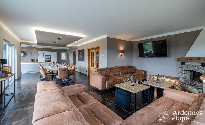 Luxusvilla Bouillon 14 Pers. Ardennen Schwimmbad Wellness Behinderten gerecht