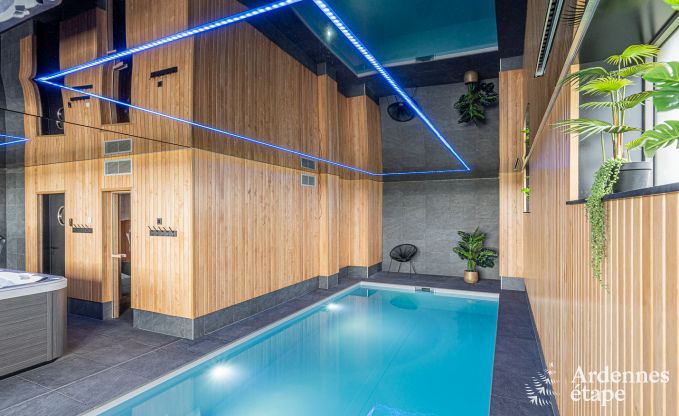 Luxusvilla Bouillon 14 Pers. Ardennen Schwimmbad Wellness Behinderten gerecht