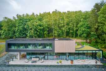 Luxusvilla fr 14 Personen in Poupehan mit Innenpool, Sauna und Panoramablick