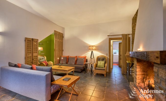 Vom ehemaligen Caf� zum Ferienhaus f�r 8 Personen in Bouillon: authentischer Charme und moderner Komfort