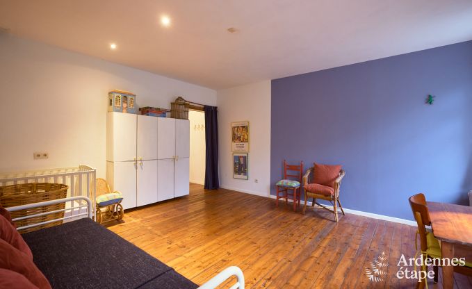 Vom ehemaligen Caf� zum Ferienhaus f�r 8 Personen in Bouillon: authentischer Charme und moderner Komfort