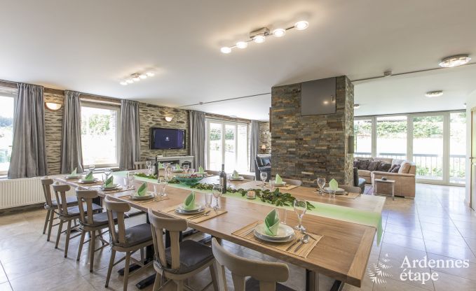 Ferienhaus Bouillon 22 Pers. Ardennen Wellness