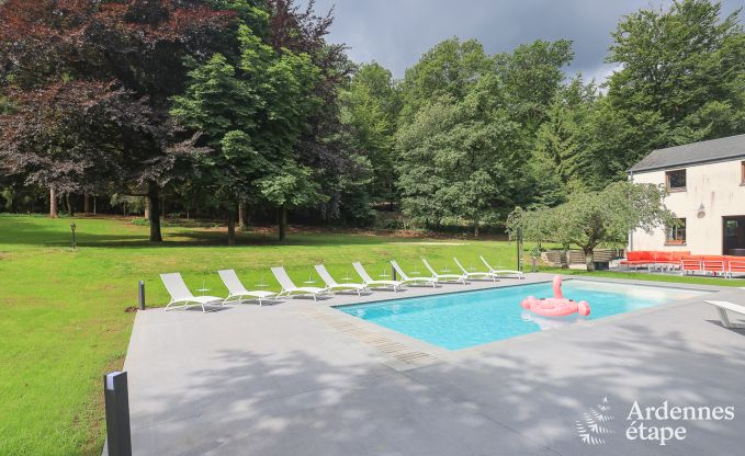 Ferienhaus Bouillon 36/40 Pers. Ardennen Schwimmbad