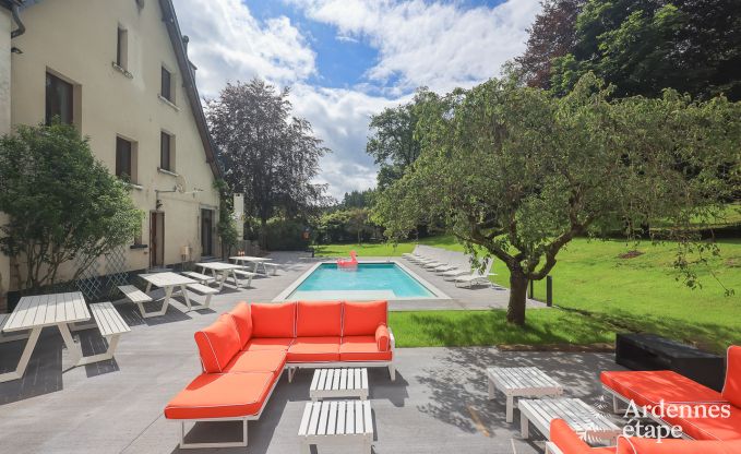 Ferienhaus Bouillon 36/40 Pers. Ardennen Schwimmbad