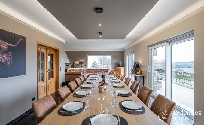 Luxusvilla Bouillon 14 Pers. Ardennen Schwimmbad Wellness Behinderten gerecht