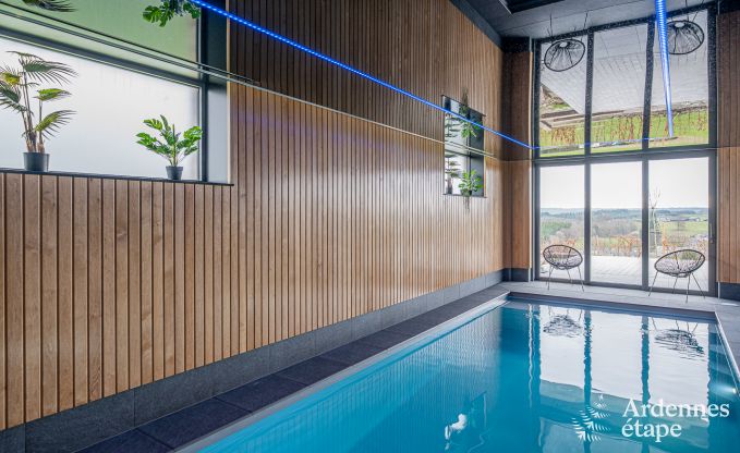 Luxusvilla Bouillon 14 Pers. Ardennen Schwimmbad Wellness Behinderten gerecht