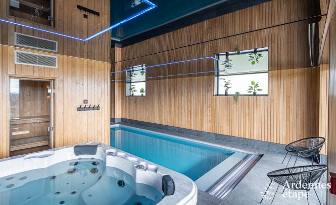 Luxusvilla Bouillon 14 Pers. Ardennen Schwimmbad Wellness Behinderten gerecht