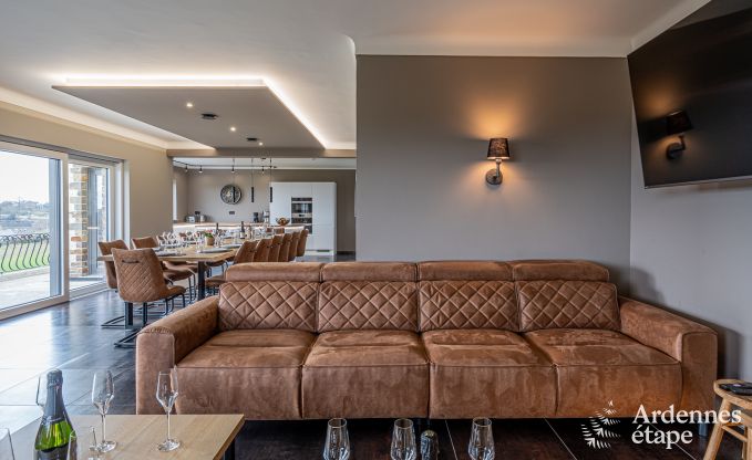 Luxusvilla Bouillon 14 Pers. Ardennen Schwimmbad Wellness Behinderten gerecht