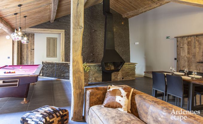 Luxusvilla Bouillon 20 Pers. Ardennen Schwimmbad Wellness Behinderten gerecht