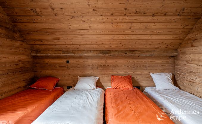 Luxus Chalet in Brognon fr 20 Personen mit beheiztem Auenpool, Outdoor-Jacuzzi und Sauna am See