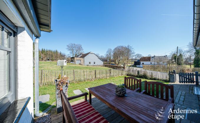 Charmantes Ferienhaus in Bllingen: Ferienhaus fr 4 Personen mit Sauna, privatem Garten und Nhe zu Naturschutzgebieten