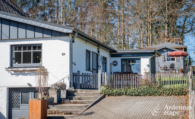 Charmantes Ferienhaus in Bllingen: Ferienhaus fr 4 Personen mit Sauna, privatem Garten und Nhe zu Naturschutzgebieten