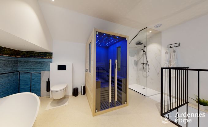 Gerumiges Bauernhaus in Bllingen fr 13 Personen mit Hallenbad, Sauna und Jacuzzi