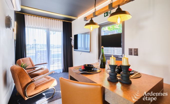 Einzigartiges Ferienhaus f�r 2 Personen in B�llingen mit privater Sauna, Jacuzzi und Au�endusche