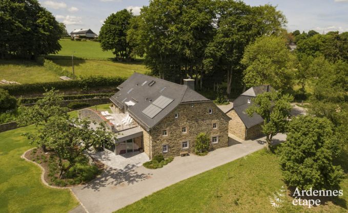 Luxusvilla Butgenbach (Heppenbach) 24 Pers. Ardennen Wellness Behinderten gerecht