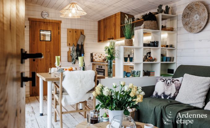 Chalet mit au�ergew�hnlicher Aussicht Butgenbach 2 Pers. Ardennen