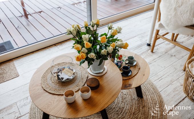 Chalet mit au�ergew�hnlicher Aussicht Butgenbach 2 Pers. Ardennen