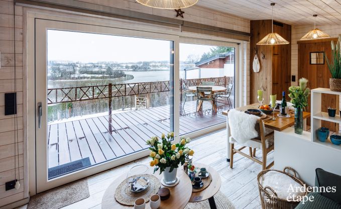 Chalet mit au�ergew�hnlicher Aussicht Butgenbach 2 Pers. Ardennen