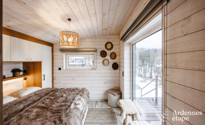 Chalet mit au�ergew�hnlicher Aussicht Butgenbach 2 Pers. Ardennen