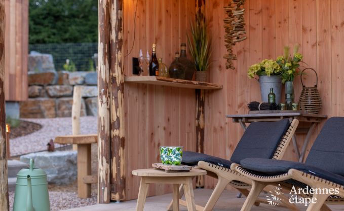 Chalet mit au�ergew�hnlicher Aussicht Butgenbach 2 Pers. Ardennen