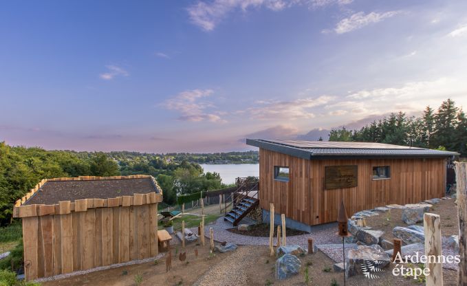 Chalet mit au�ergew�hnlicher Aussicht Butgenbach 2 Pers. Ardennen