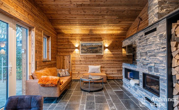 Luxusaufenthalt in den Ardennen: Komfortables Chalet f�r 4 Personen in B�tgenbach, in der N�he der Skipisten