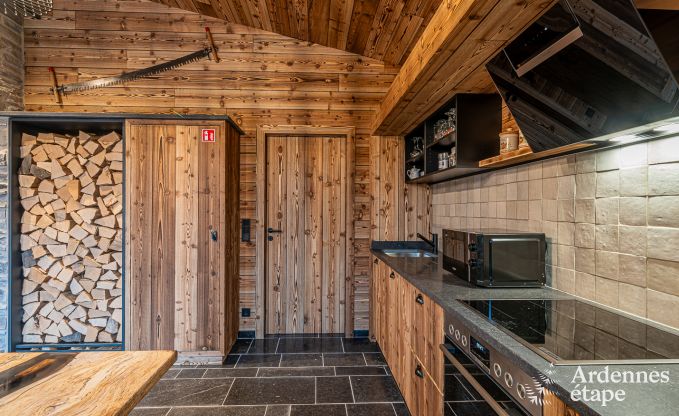 Luxusaufenthalt in den Ardennen: Komfortables Chalet f�r 4 Personen in B�tgenbach, in der N�he der Skipisten