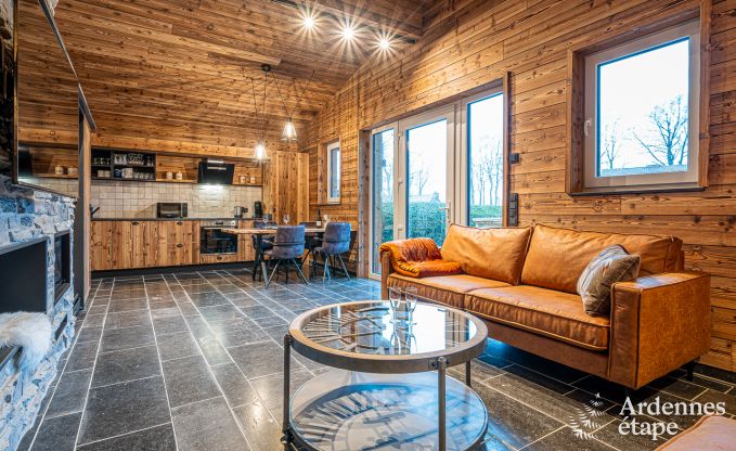 Luxusaufenthalt in den Ardennen: Komfortables Chalet f�r 4 Personen in B�tgenbach, in der N�he der Skipisten