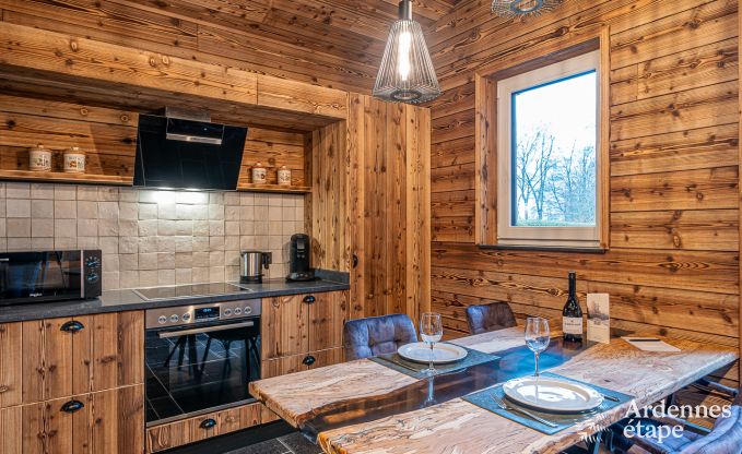 Luxusaufenthalt in den Ardennen: Komfortables Chalet f�r 4 Personen in B�tgenbach, in der N�he der Skipisten