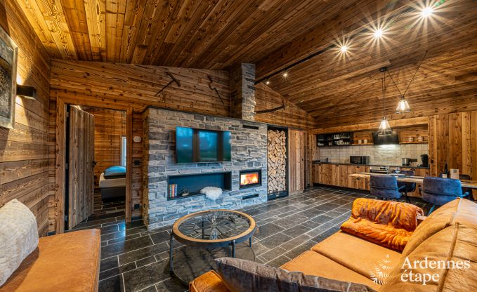 Luxusaufenthalt in den Ardennen: Komfortables Chalet f�r 4 Personen in B�tgenbach, in der N�he der Skipisten