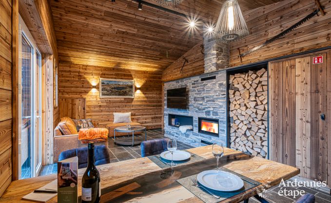 Luxusaufenthalt in den Ardennen: Komfortables Chalet f�r 4 Personen in B�tgenbach, in der N�he der Skipisten