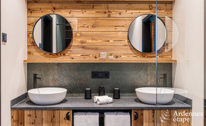 Luxusaufenthalt in den Ardennen: Komfortables Chalet f�r 4 Personen in B�tgenbach, in der N�he der Skipisten