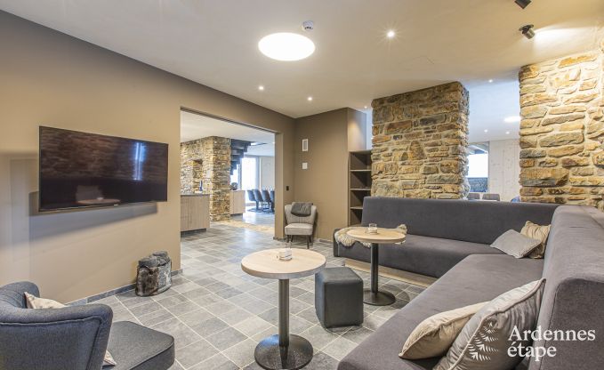 Luxusvilla Butgenbach 28 Pers. Ardennen Schwimmbad Wellness Behinderten gerecht