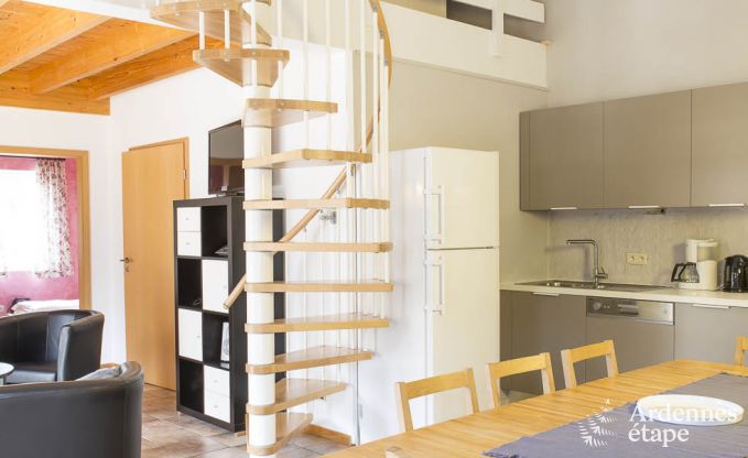 Modernes Appartement f�r 6 Personen in Butgenbach mit 3 Schlafzimmern und Gemeinschaftsgarten