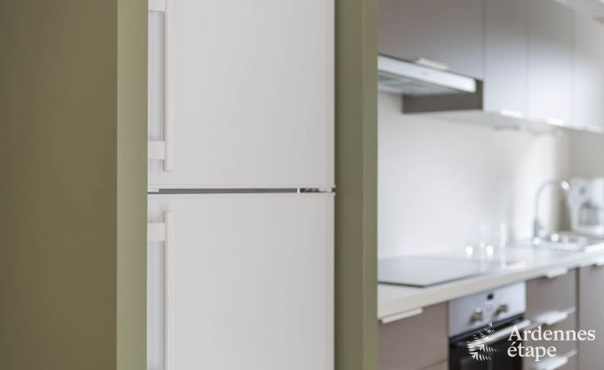 Gerumige Ferienwohnung fr 12 Personen mit 5 Schlafzimmern und gemeinsamem Privatgarten und Wellness in Butgenbach