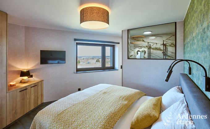 Luxusferienhaus in Butgenbach: Wasserturm mit Sauna, Whirlpool und Panoramablick f�r 6 Personen