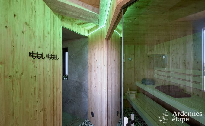 Luxusferienhaus in Butgenbach: Wasserturm mit Sauna, Whirlpool und Panoramablick f�r 6 Personen