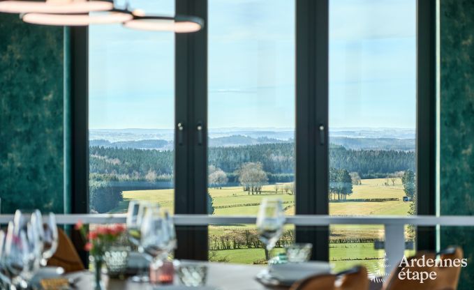 Luxusferienhaus in Butgenbach: Wasserturm mit Sauna, Whirlpool und Panoramablick f�r 6 Personen