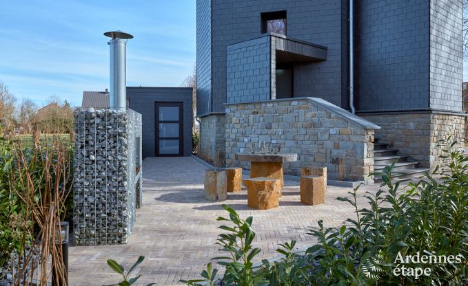 Luxusferienhaus in Butgenbach: Wasserturm mit Sauna, Whirlpool und Panoramablick f�r 6 Personen