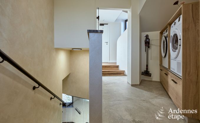 Luxusferienhaus in Butgenbach: Wasserturm mit Sauna, Whirlpool und Panoramablick f�r 6 Personen