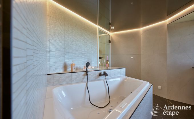 Luxusferienhaus in Butgenbach: Wasserturm mit Sauna, Whirlpool und Panoramablick f�r 6 Personen